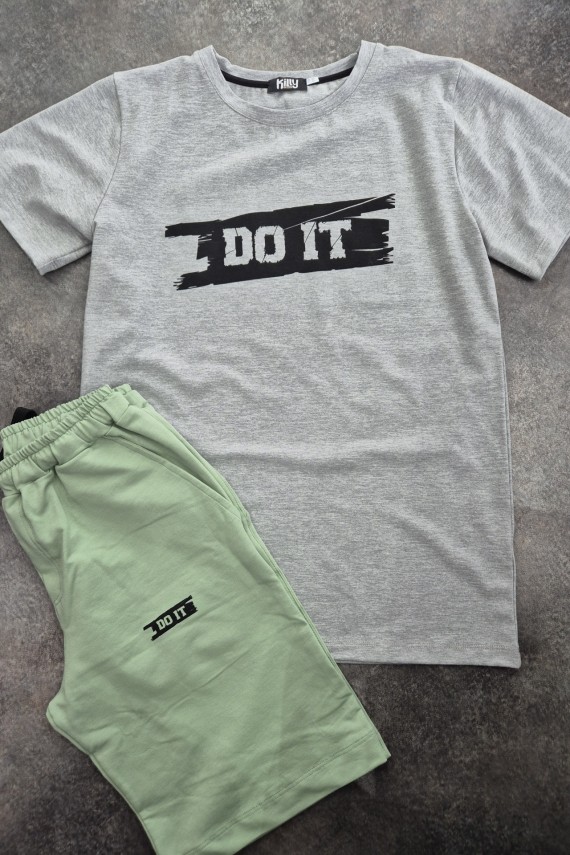 Killy design szürke pólós szett 