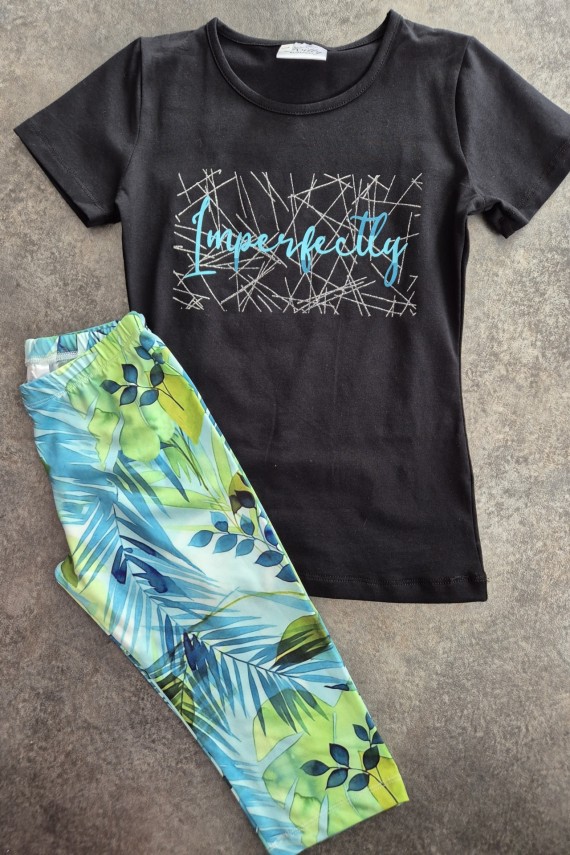 Killy design fekete pólós szett 