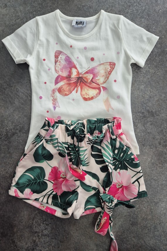 Killy design lepkés felsős shortos szett 