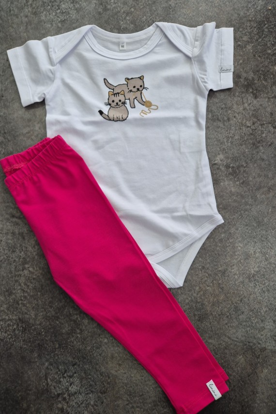 Linini cicás bodys szett 