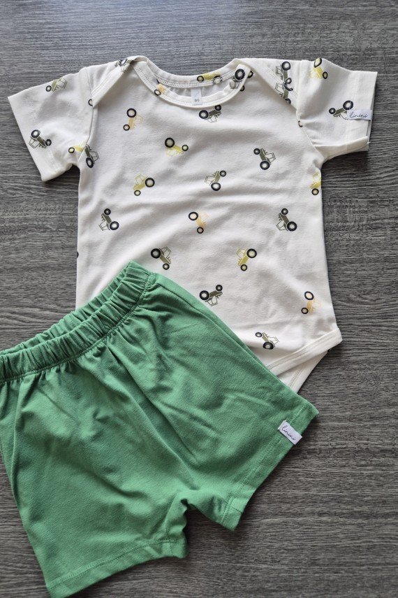 Linini munkagépes bodys szett 