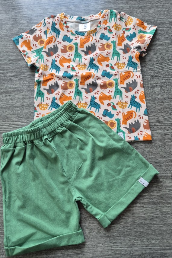 Linini állatos pólós szett 