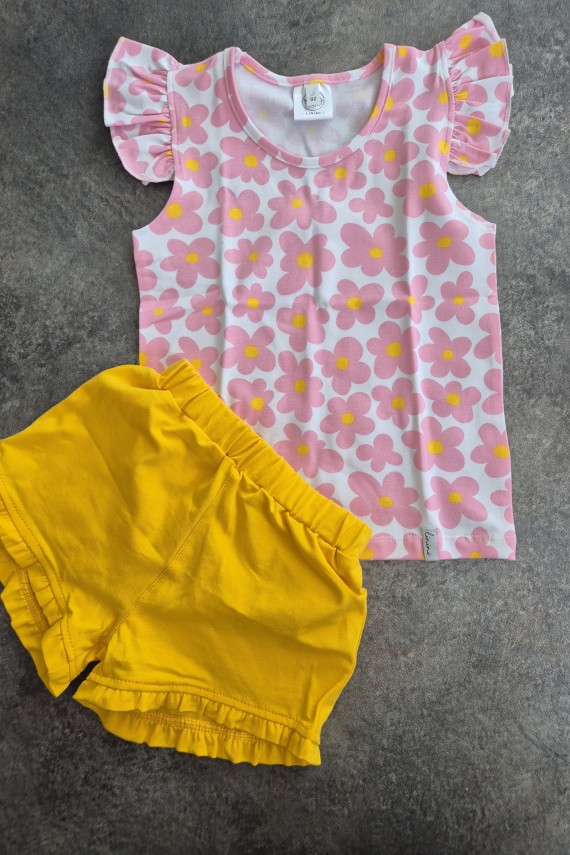 Linini margarétás nyári szett 