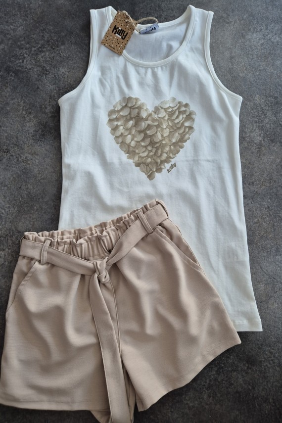 Killy design lenge nacis bézs szett 