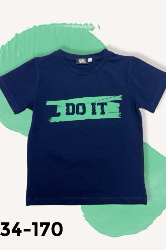 Killy design kék póló nagyfiúknak 