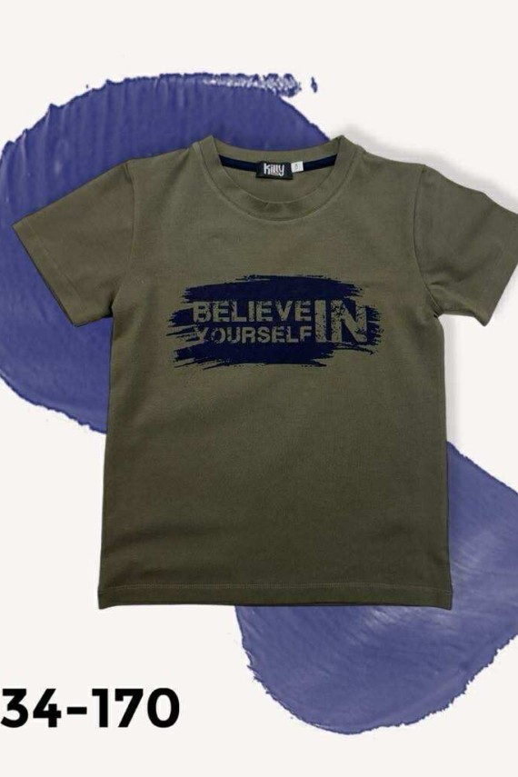 Killy design khaki póló 