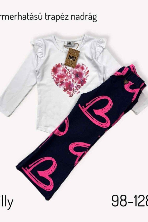 Killy design szíves bő nadrágos lány szett 