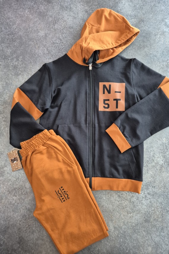 Killy design barna-fekete szett 