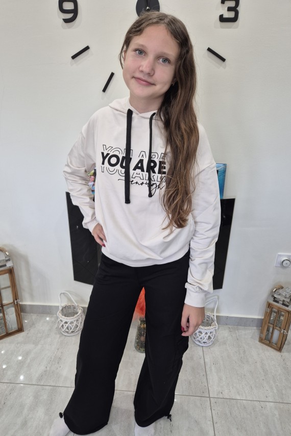 Killy design vagány lezser csajos szett gumis aljú nadrággal 