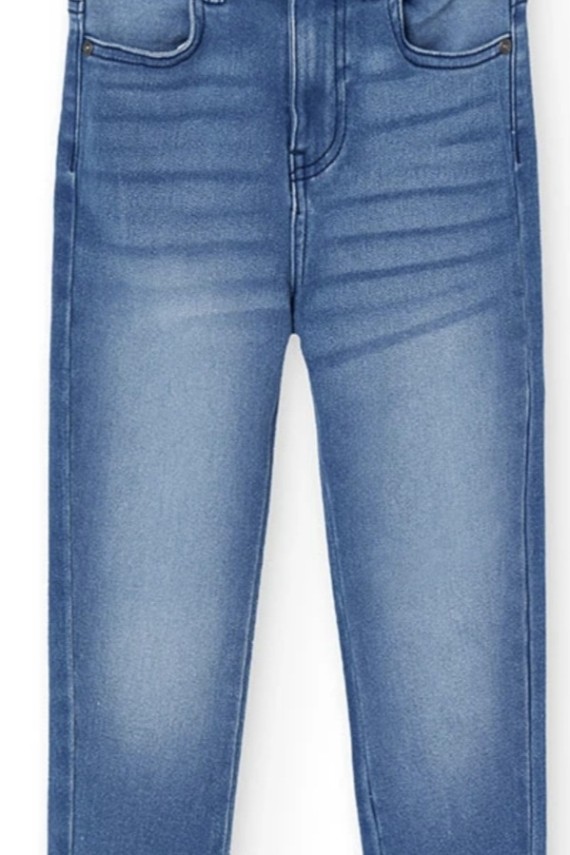 Boboli kék állítható derekú csinos farmer nadrág 