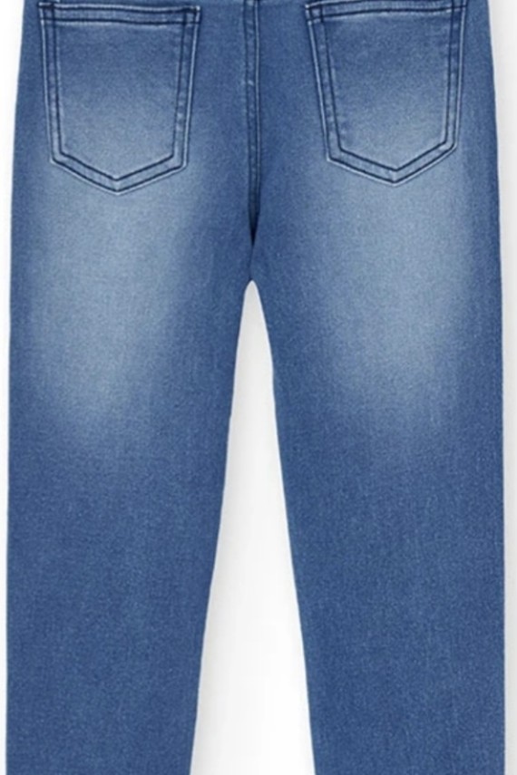 Boboli kék állítható derekú csinos farmer nadrág 