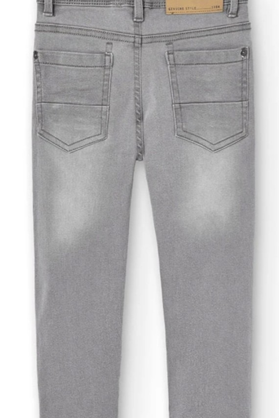 Boboli szürke állítható derekú csinos farmer nadrág 