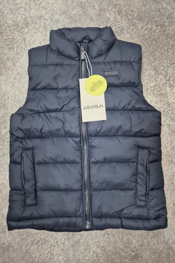 Losan sötétkék tavaszi/őszi mellény lányoknak 