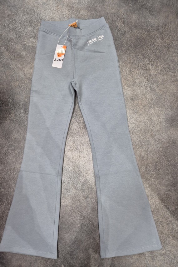 Losan pamut csinos trapéz nadrág világoskék színben 