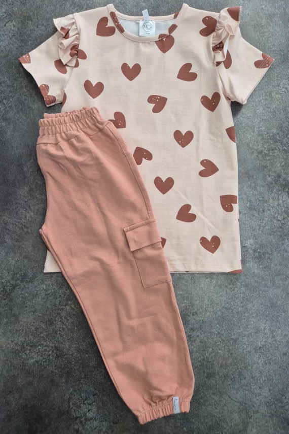 Linini  zsebes nadrágos lezser szett 