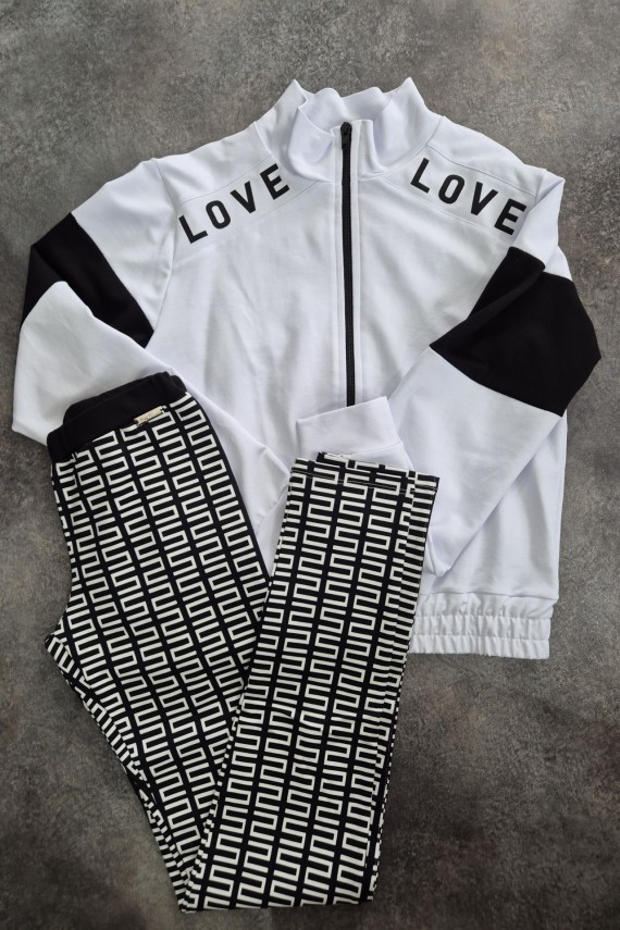 Killy design fekete-fehér szett 