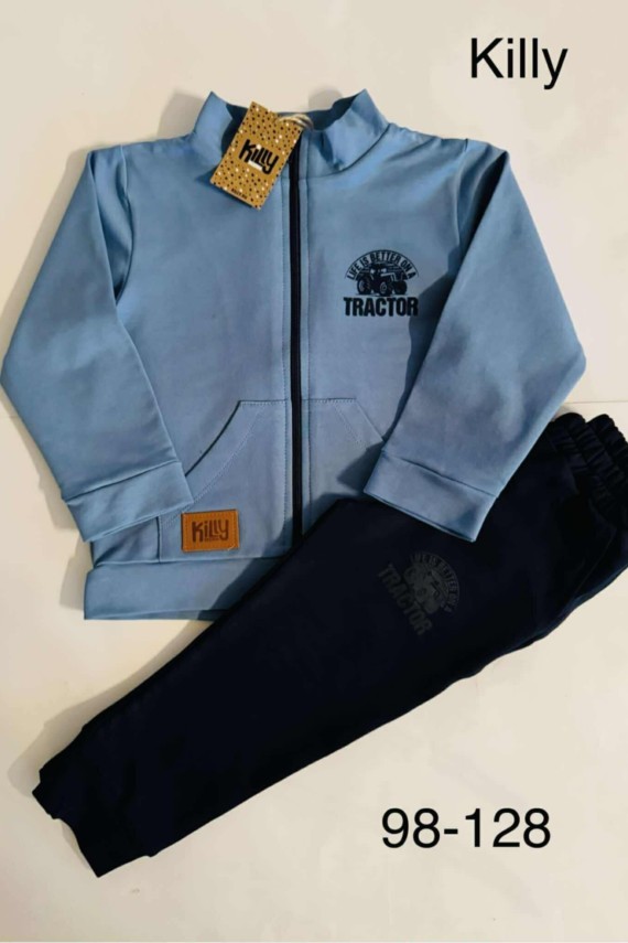 Killy design kék kardigán ovisoknak 