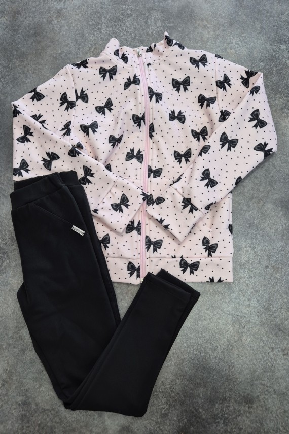 Killy design fekete bélelt bőr nadrágos szett 