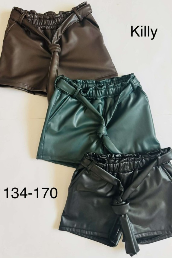 Killy design sötét barna short bőr jellegű 