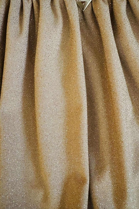 Killy design bézs csillogó nagylány szoknya 