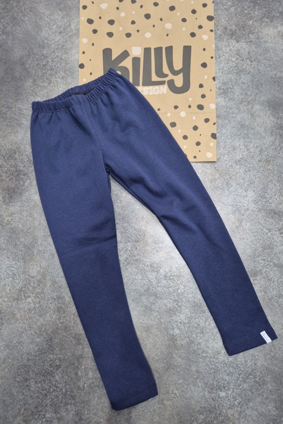 Linini unisex warm belül szőrmés meleg kék nadrág 