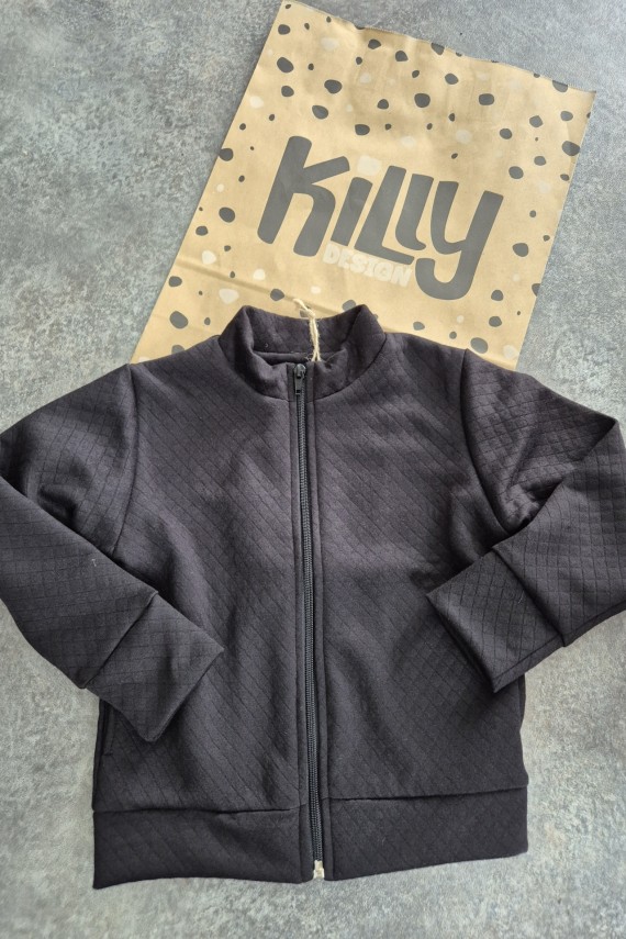 Killy design fekete fiú alkalmi kardigán 