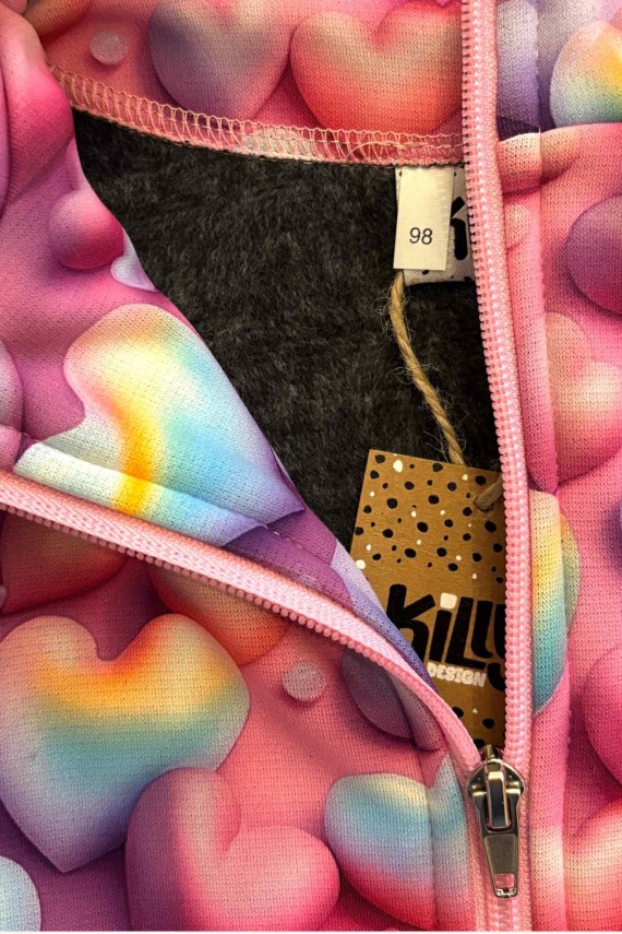 Killy design warm, belül meleg kardigán 