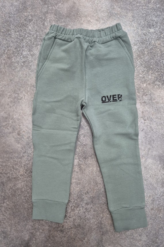 Killy design bolyhozott zsálya színű nadrág 