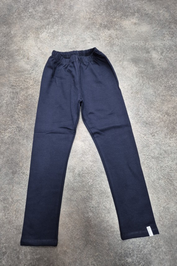 Linini belül bolyhozott melegebb Unisex nadrág sötétkék színben 