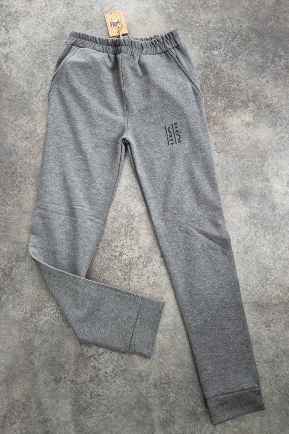 Killy design bolyhozott melegebb szürke nadrág 