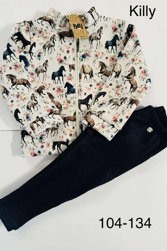 Killy design warm belül szőrmés meleg lovas kardigán 