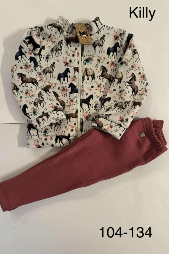 Killy design warm belül szőrmés meleg lovas kardigán 