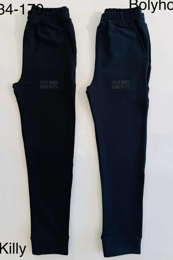 Killy design bolyhozott meleg nadrág sötétkék színben 