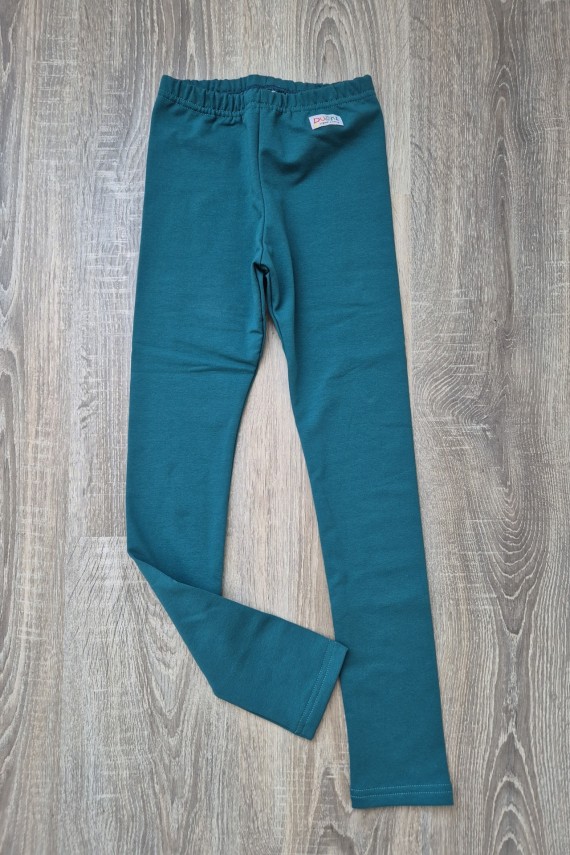 Du&ki petrol zöld bolyhozott melegebb lány legging 