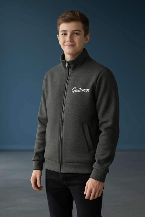 Chipi chips szürke puha anyagú kardigán 