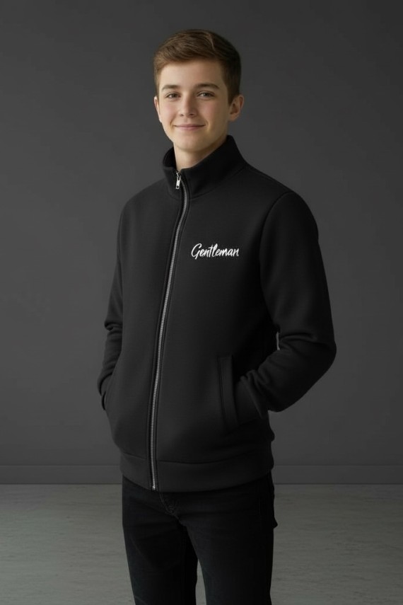 Chipi chips fekete alkalmi jellegű kötött hatású kardigán 