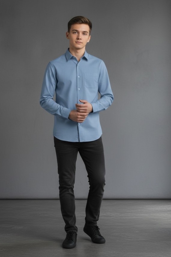 Chipi chips alkalmi kék ing 