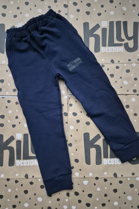 Killy design bolyhozott melegebb sötétkék nadrág 