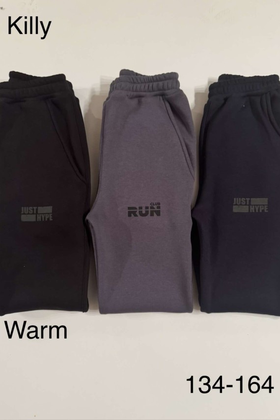 Killy design warm belül szőrmés meleg sötétkék nadrág 