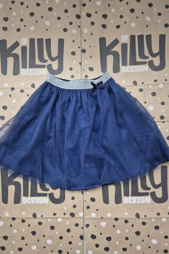 Killy design csillogó kék tüll  szoknya 