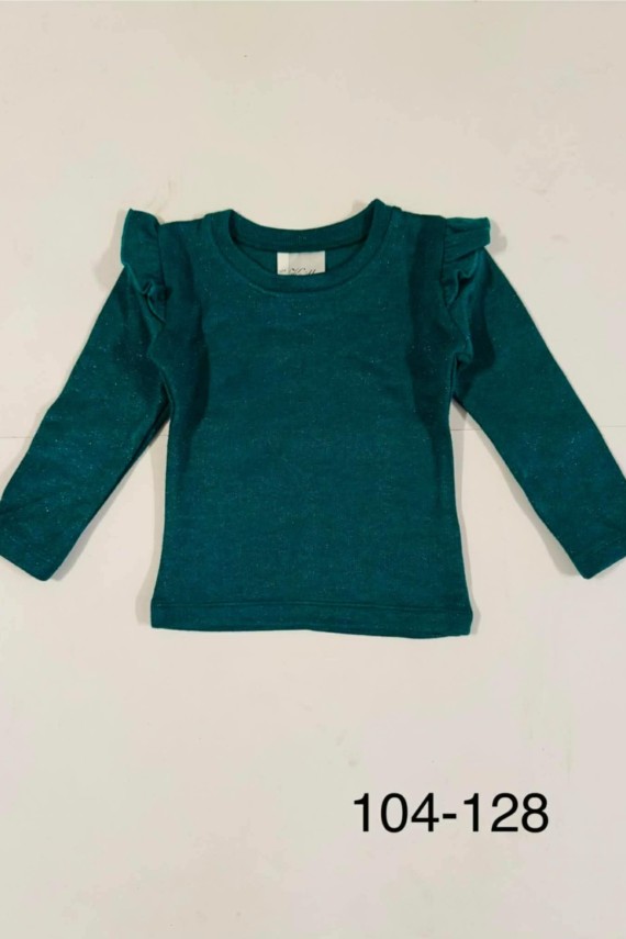 Killy design csillogó zöld felső 