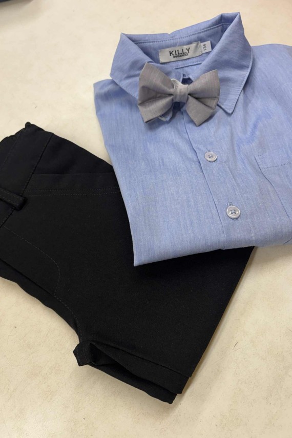 Killy design világoskék farmerhatású ing 