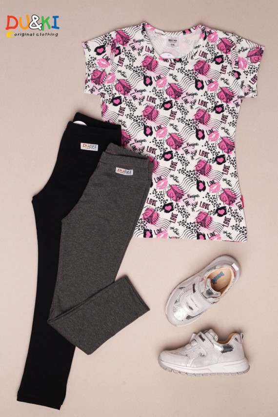 Du&ki legging sötétszürke 