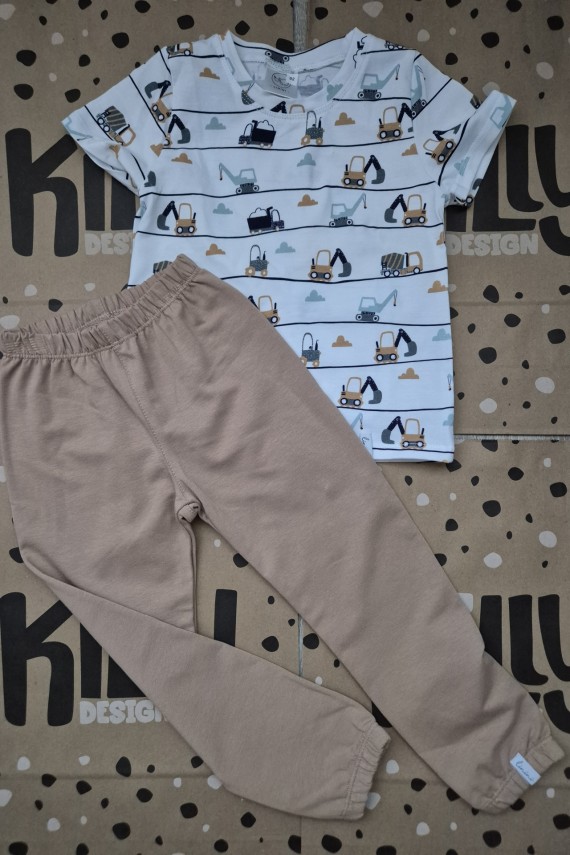 Linini munkagépes fiú szett 