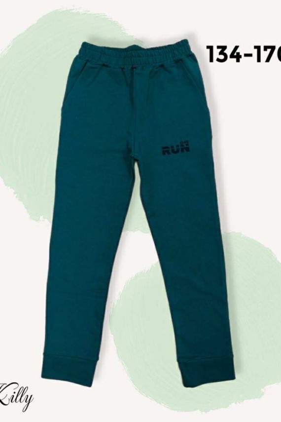 Killy design passzos aljú nadrág petrol zöld színben 