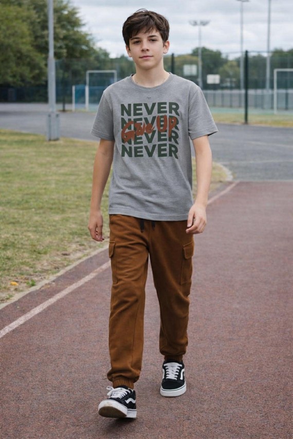 Killy design tégla színű nadrág pólóval  szettben