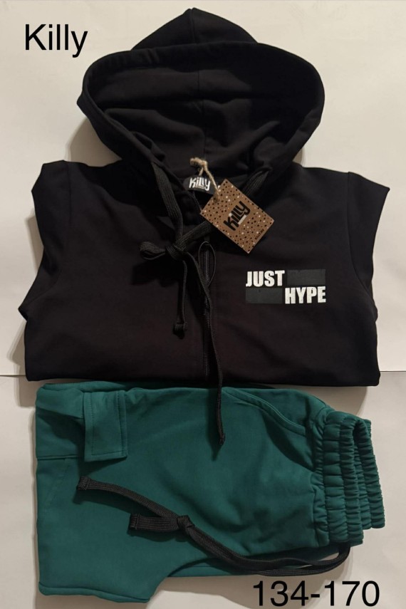 Killy design petrol zöld lezser nadrág 