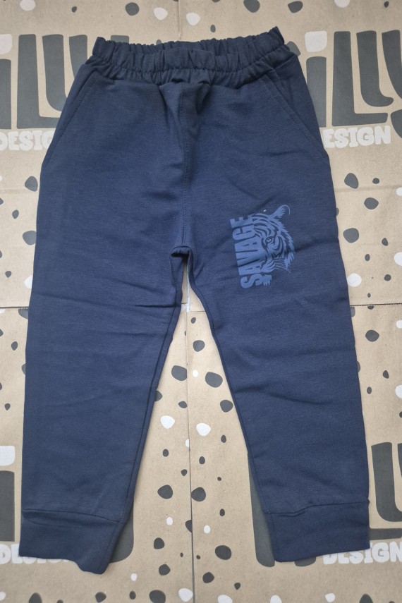 Killy design kék pamut nadrág ovisoknak 