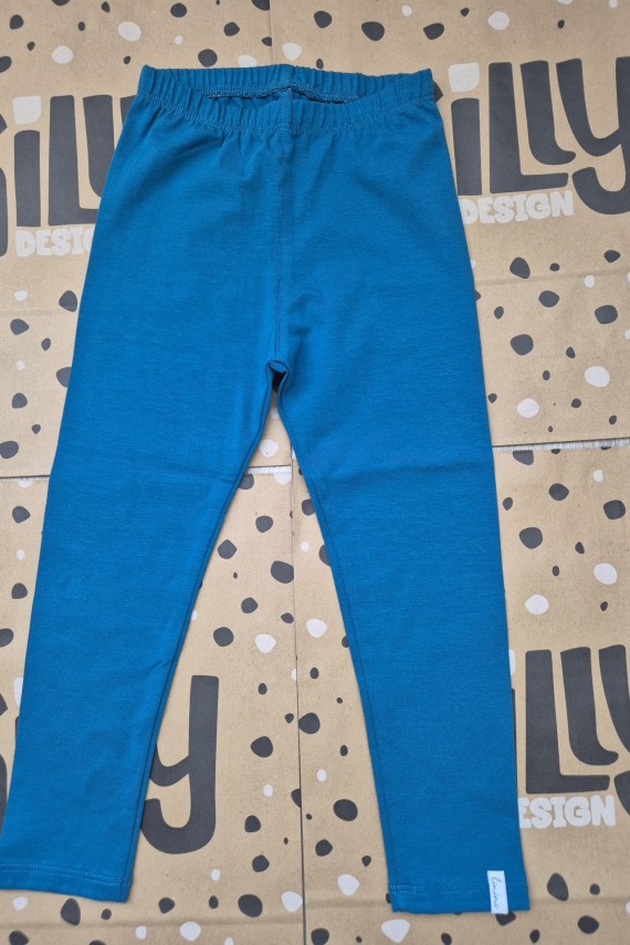 Linini petrol kék fiú legging jellegű nadrág 