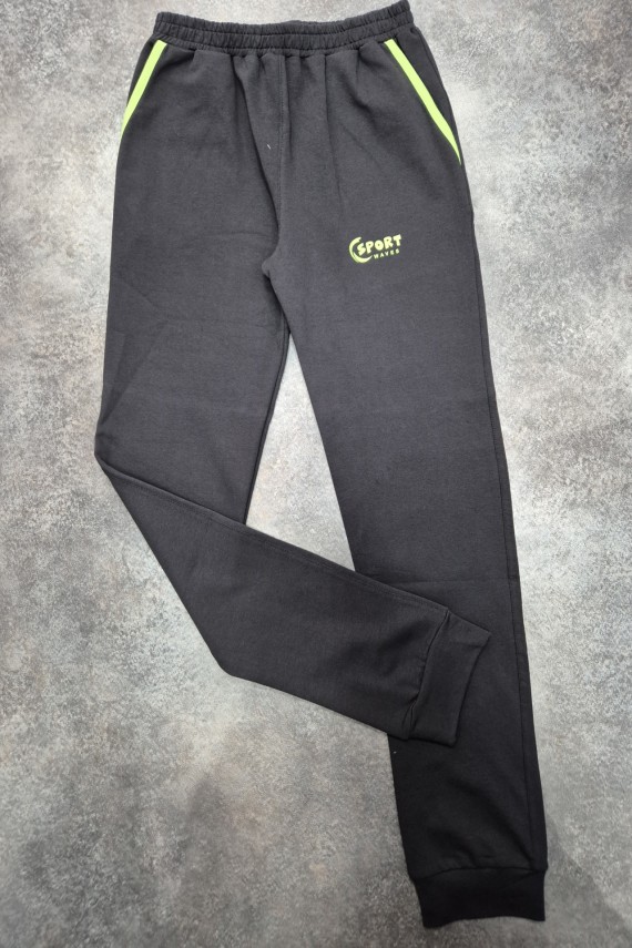 Killy design fekete pamut nadrág nagyfiúknak